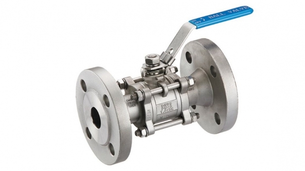 Van bi inox 3 mảnh nối bích